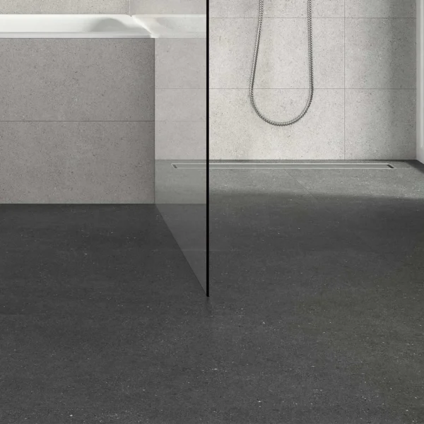 Gulv klinker bad-techstone anthracite 60x120 grey 33x90